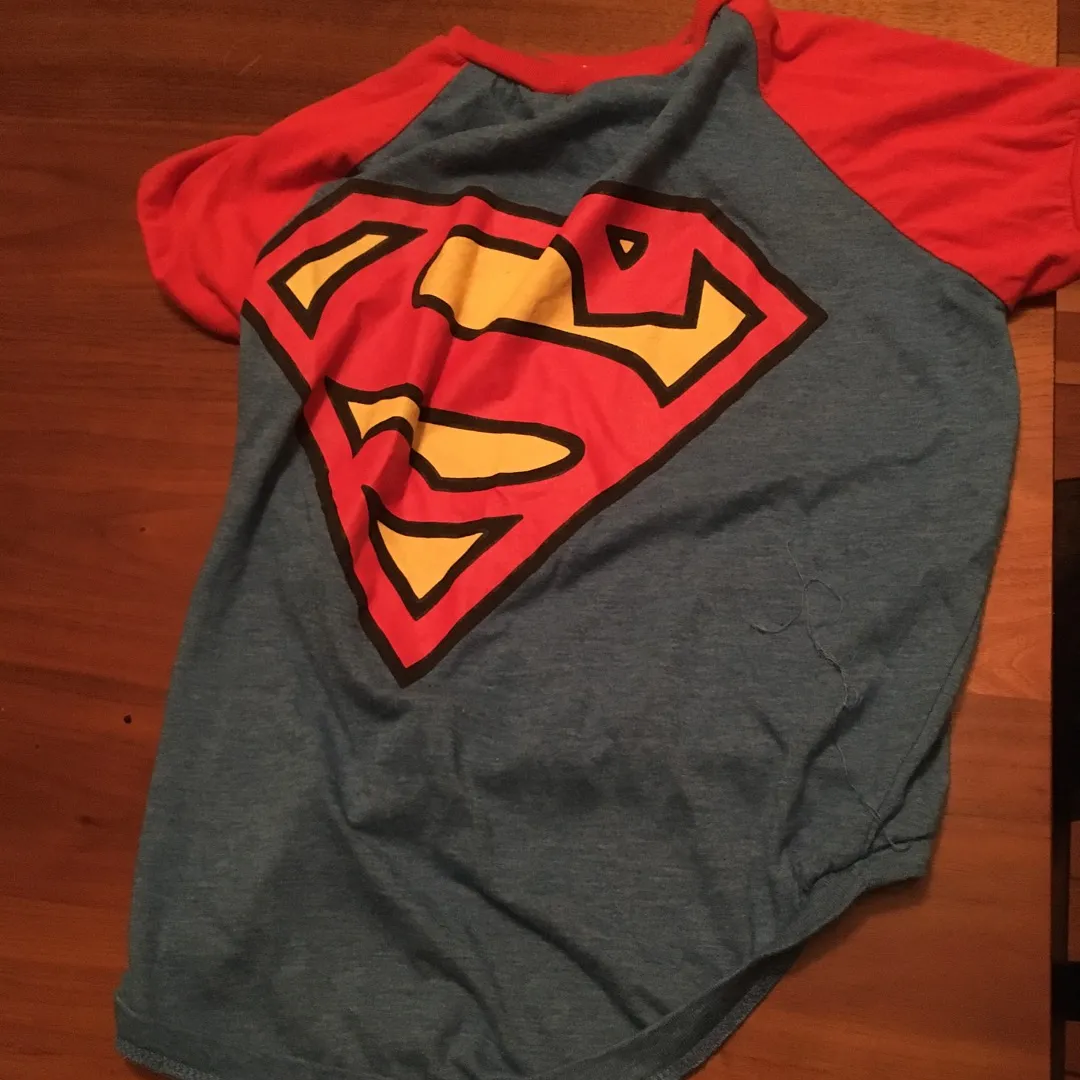 Superman Dog Tshirt photo 1