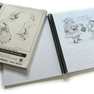 Robert Bateman Sketchbook, 44 of 50 Pages, 11" x 14" photo 1