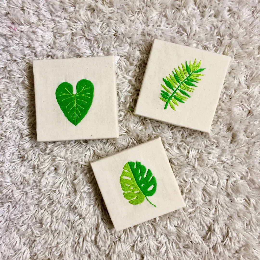 Leaf Embroidery 🌿 photo 5
