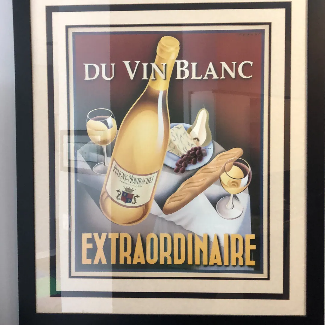Wall Art - Du Vin Blanc photo 1