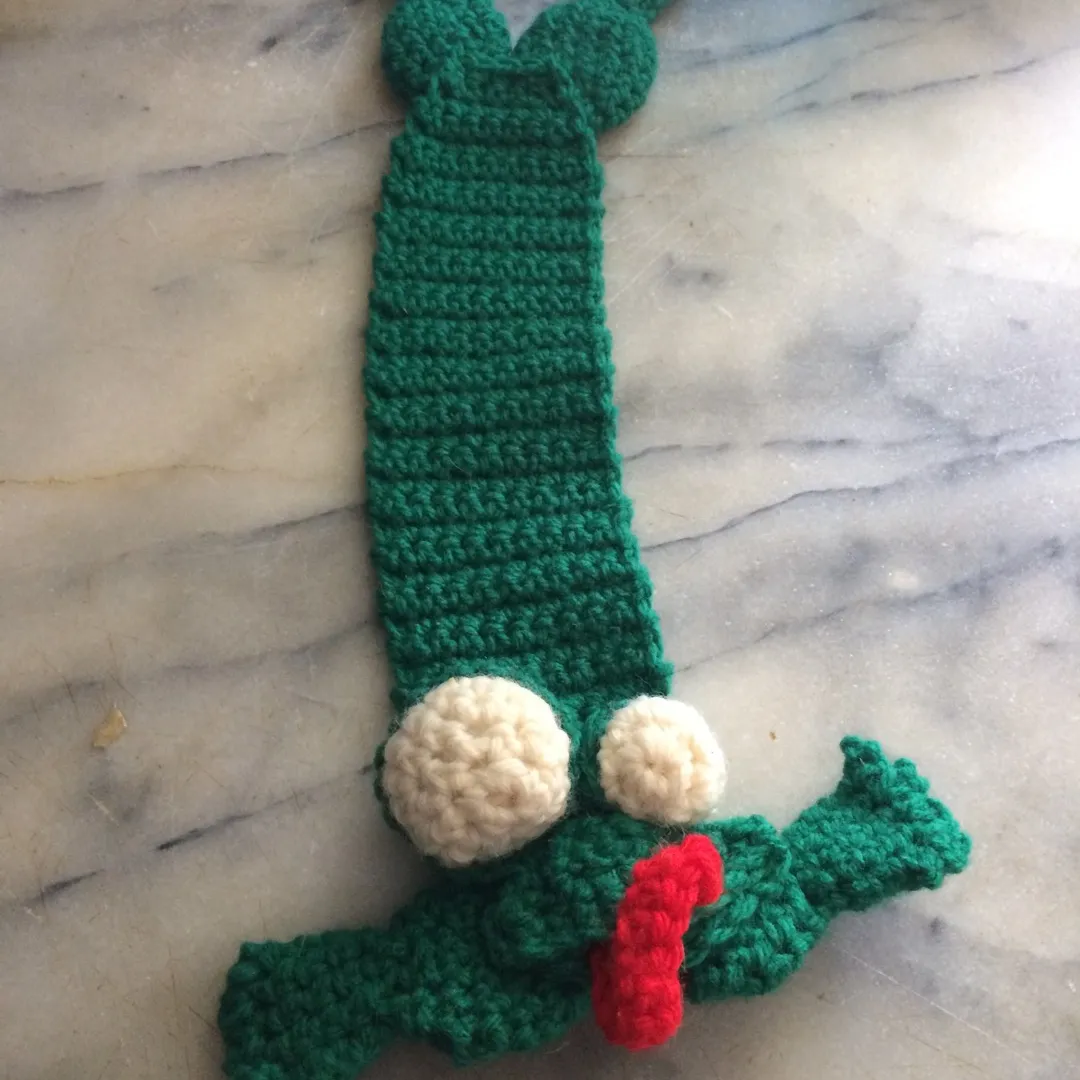 Squished Frog Bookmark photo 1