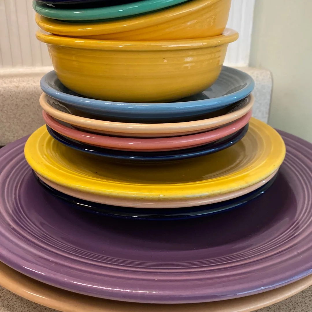 Colourful Ceramic Dishes photo 1