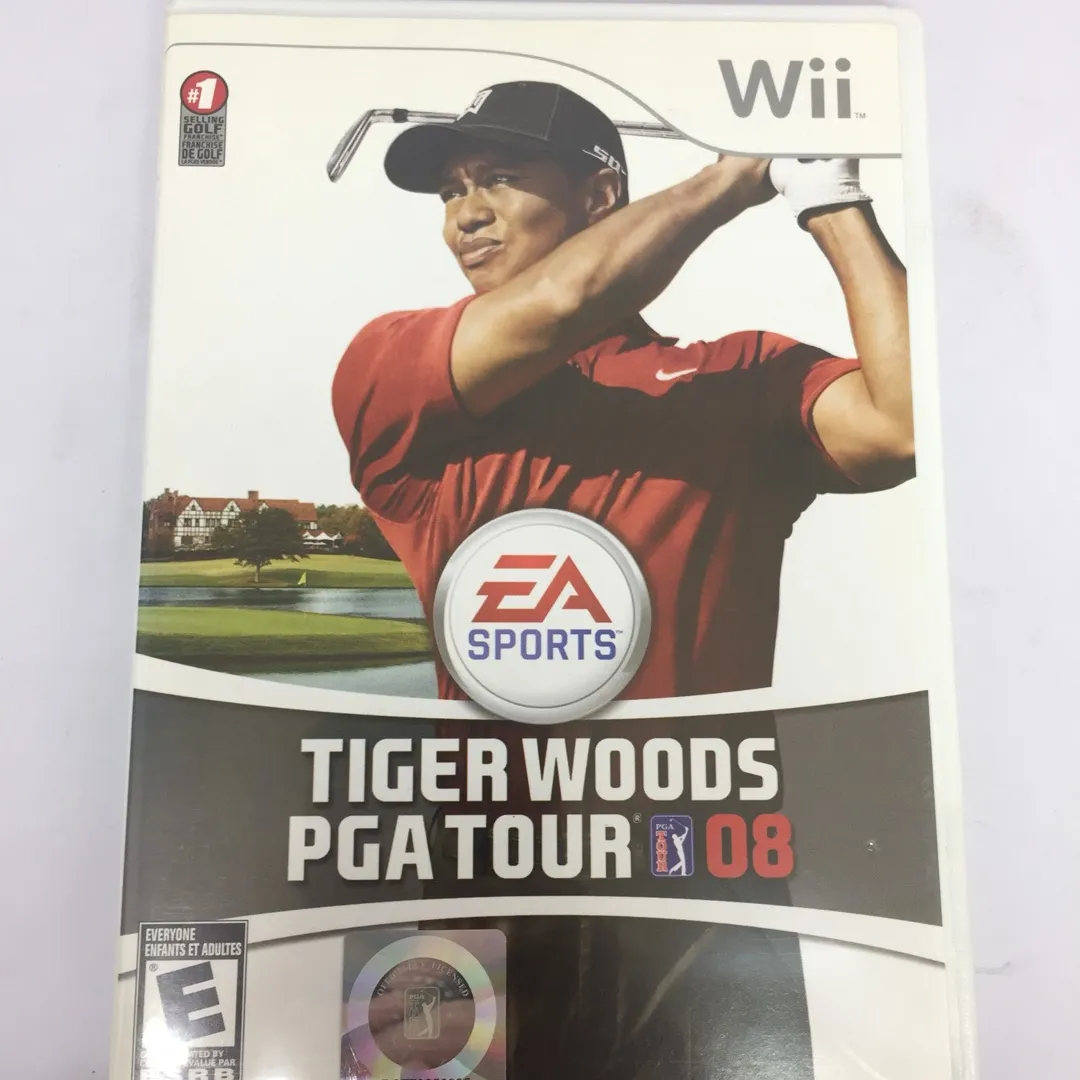 Tiger Woods PGA Tour ‘08 Nintendo Wii photo 1