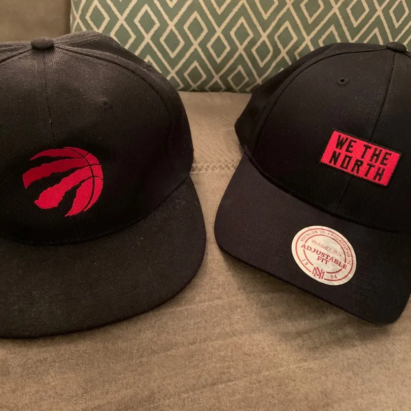 Two Toronto Raptors Hats - Brand New photo 1