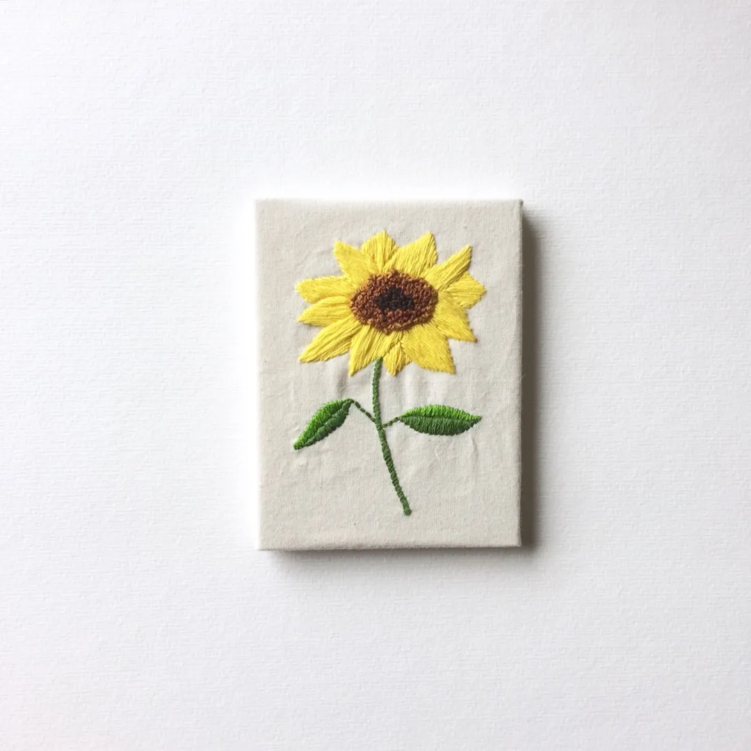 Sunflower Embroidery🌻 photo 1