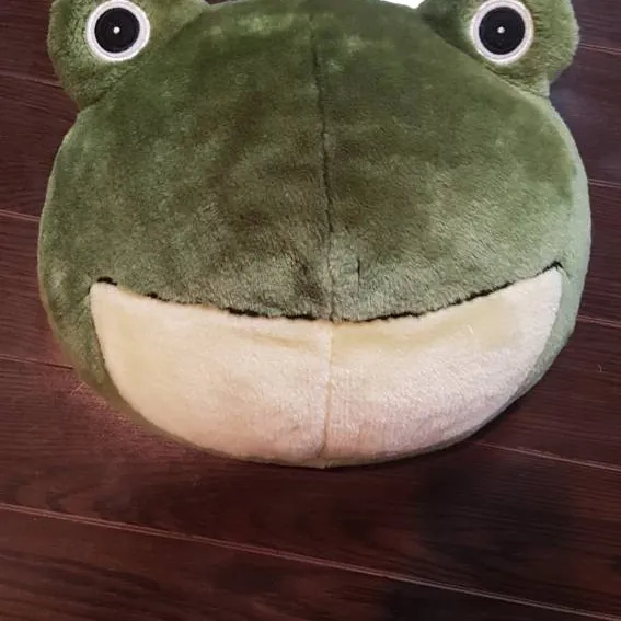 Frog Toutou Stuffed animal Pillow - Toutou Peluche Grenouille... photo 3