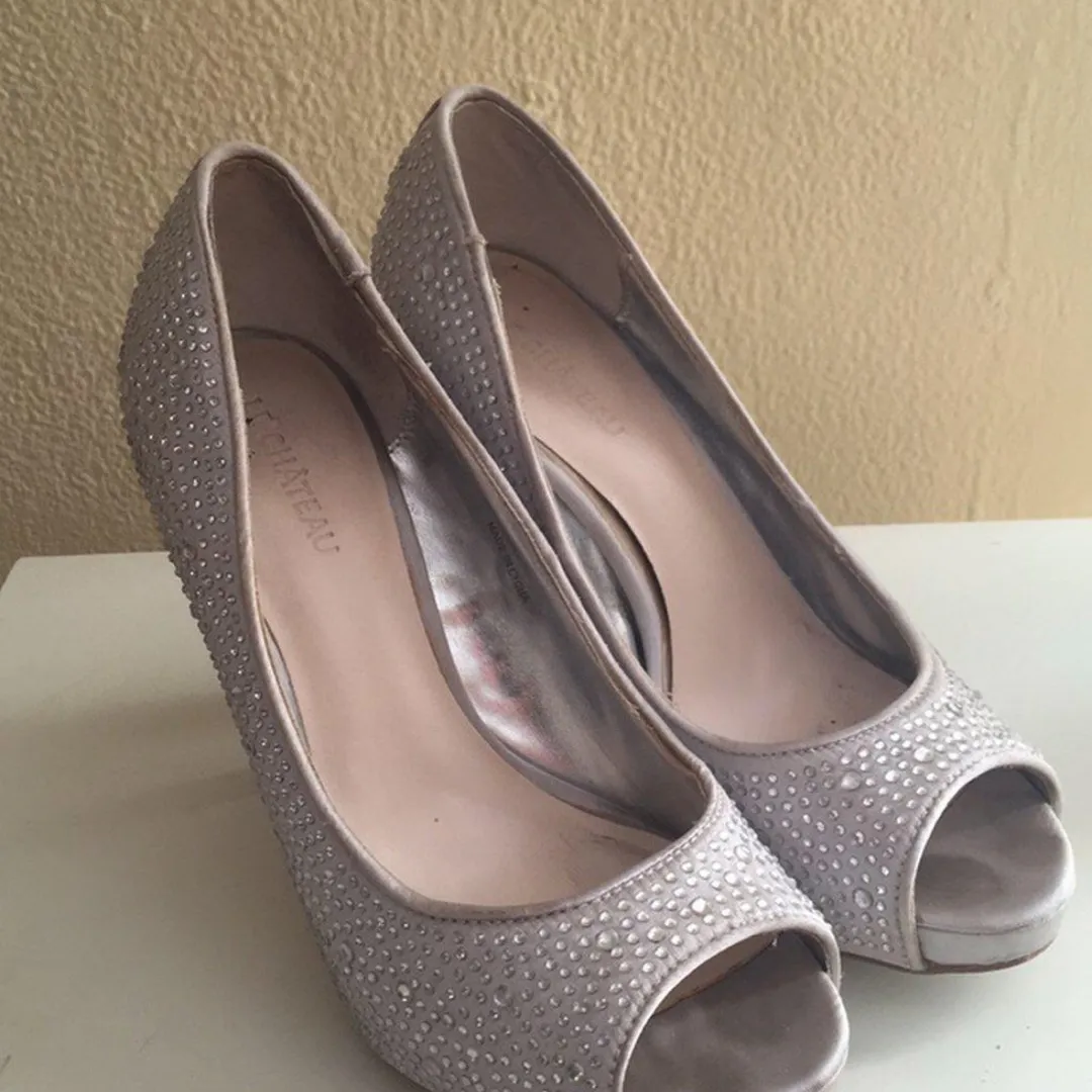 Sparkly Party Heels - Size 5 photo 4