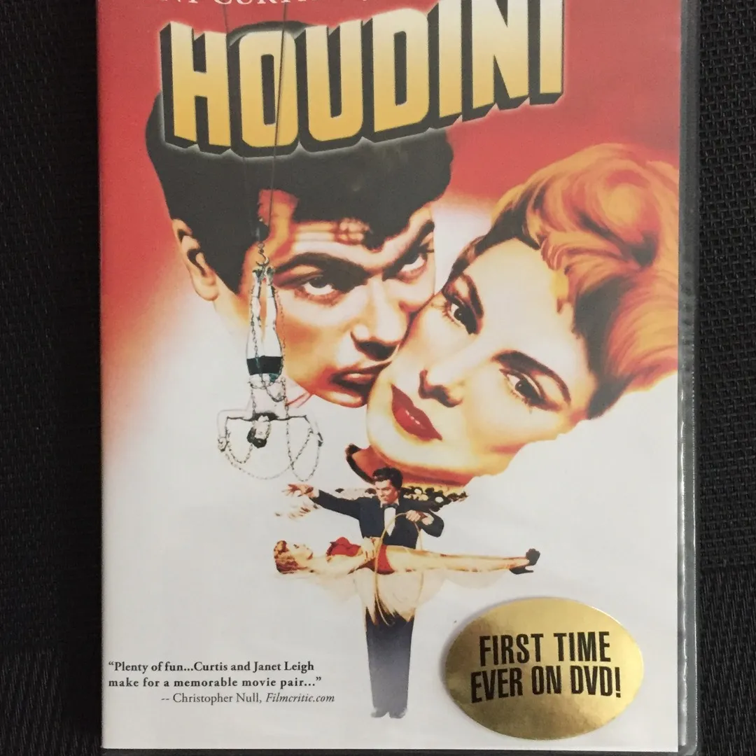 Sealed Houdini DVD photo 1