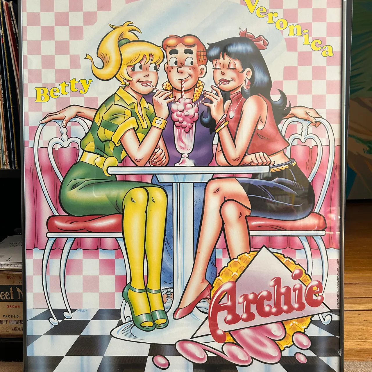 Framed 80s Archie posters photo 3