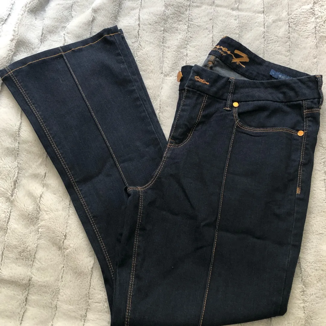Seven7 Micro Flare jeans — Size 14 photo 1