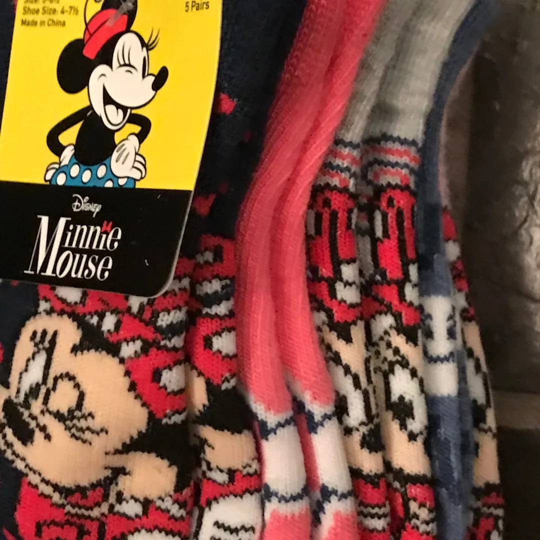 Toddler Minnie Mouse Socks photo 1