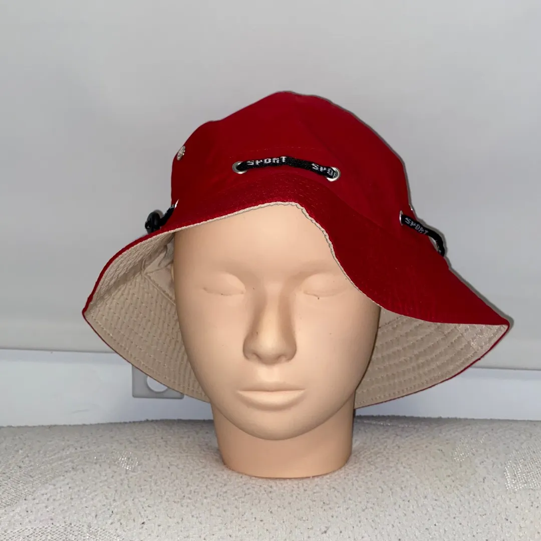 Red Bucket Hat photo 1