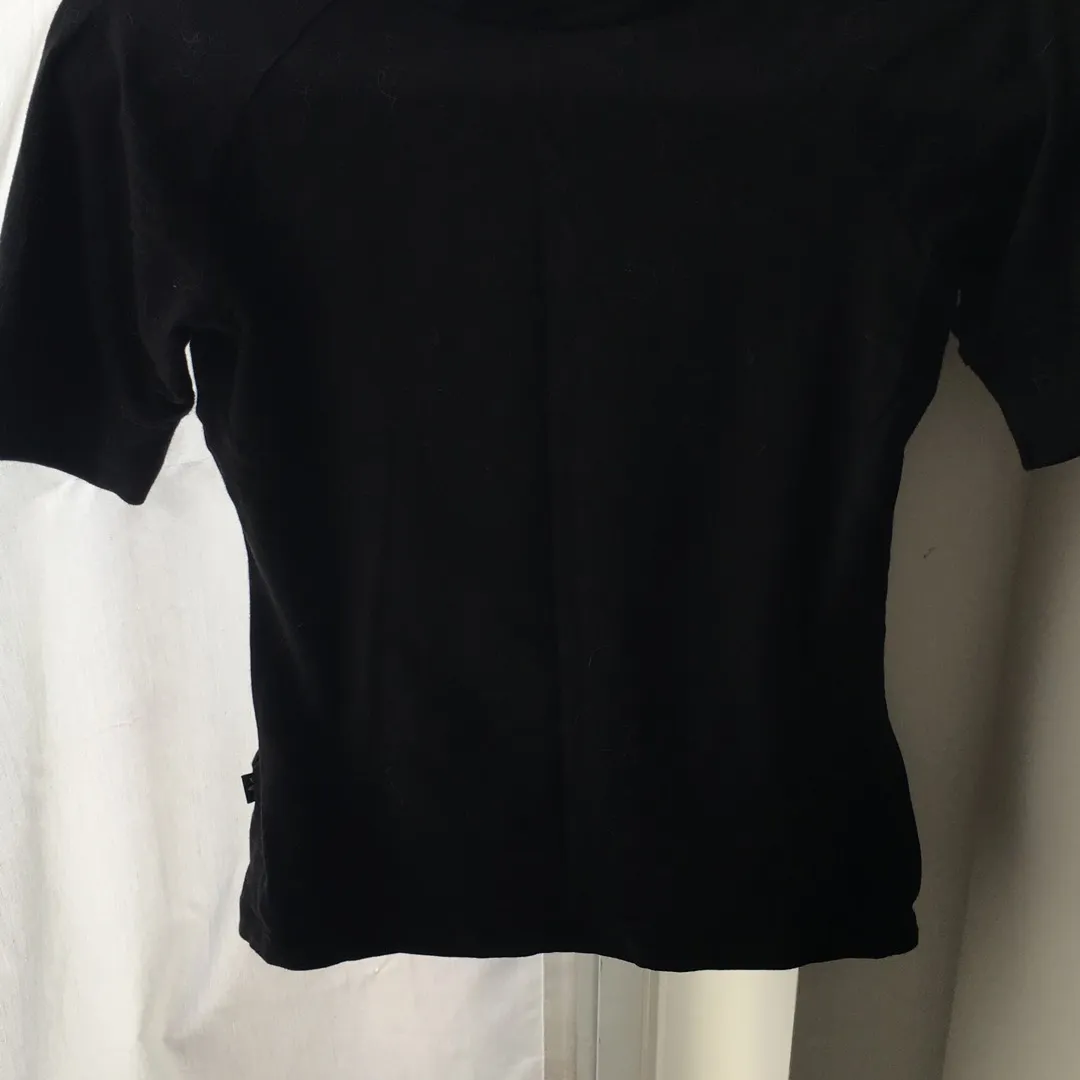 Black Adidas Shirt Sz S photo 4