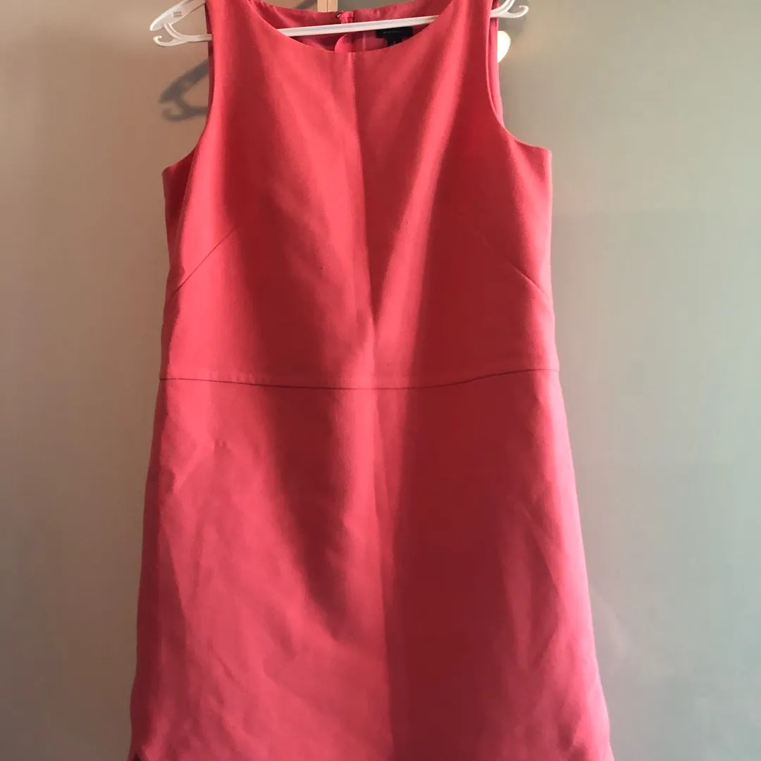 Pink Ann Taylor Dress Size 6 photo 3