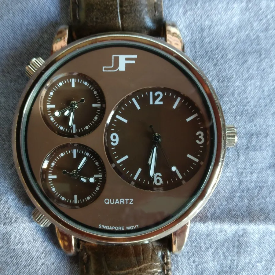 Macys JF Watch with Leather Band (btz Drop) photo 1