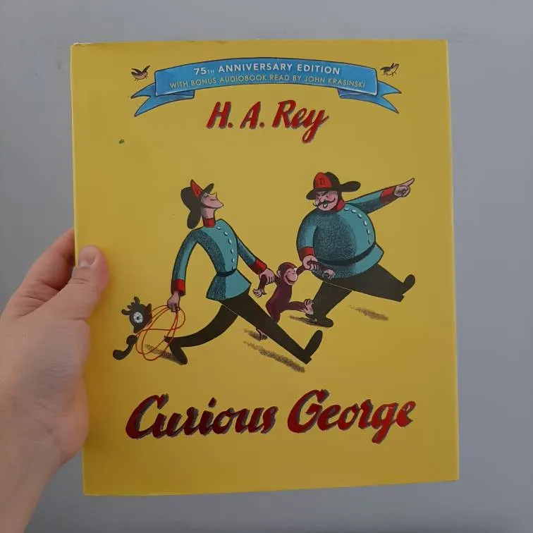 Curious Geoege Hardcover Book photo 1