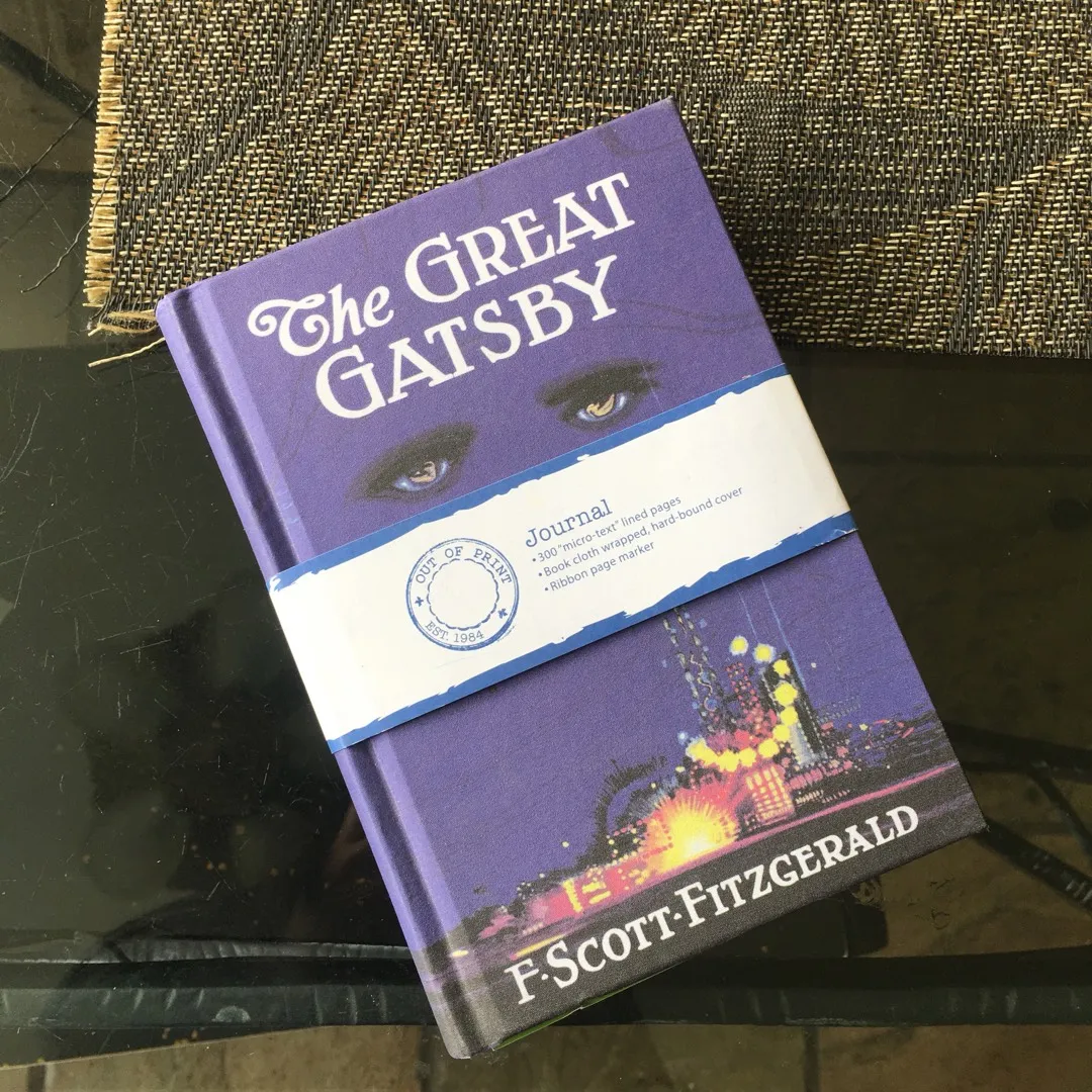 The Great Gatsby Notebook by Out of Print photo 1