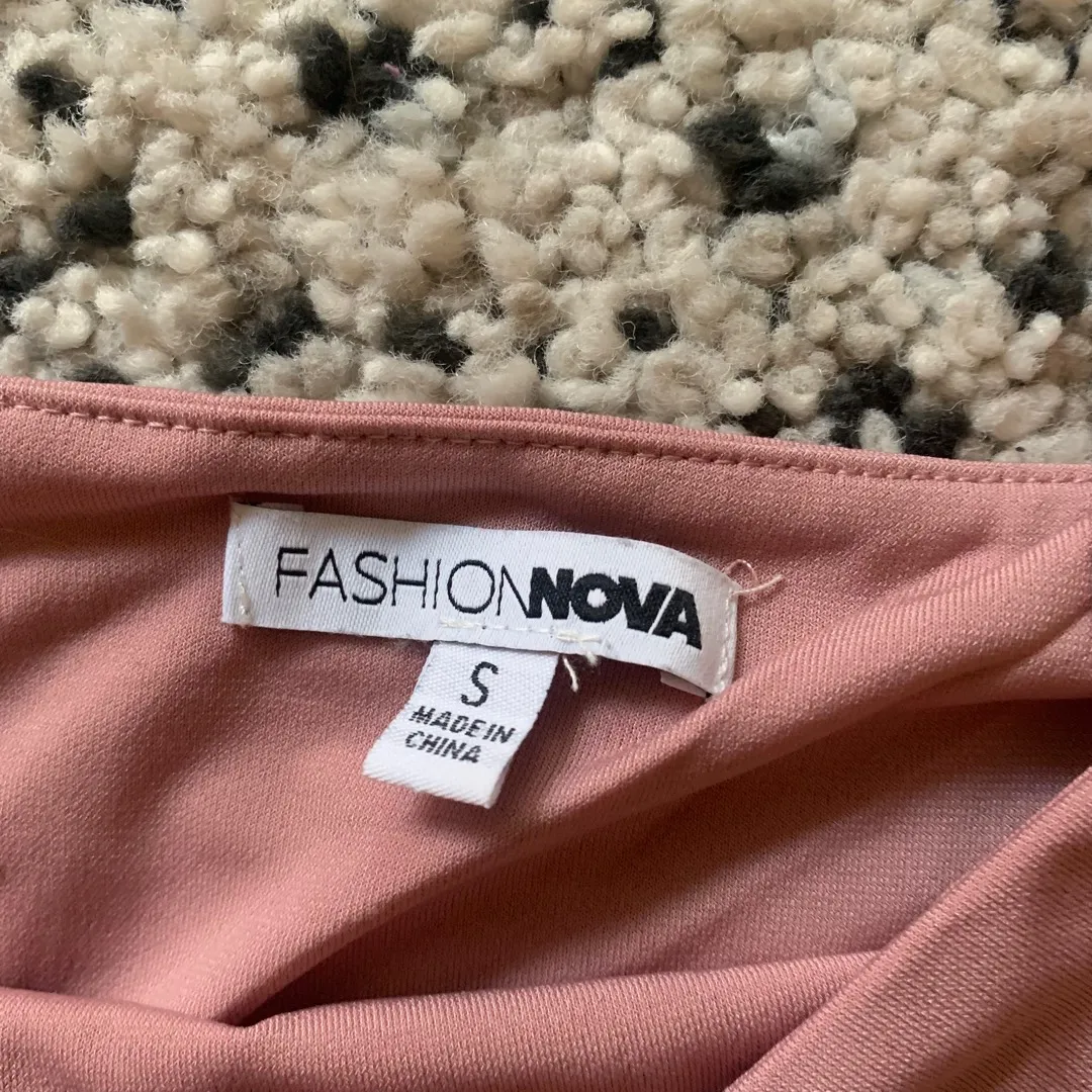 Pink Fashion Nova 90s Dress photo 5