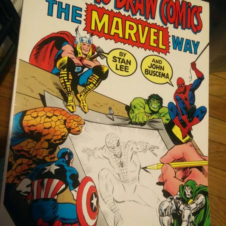 Drawing Comics The Marvel Way photo 1