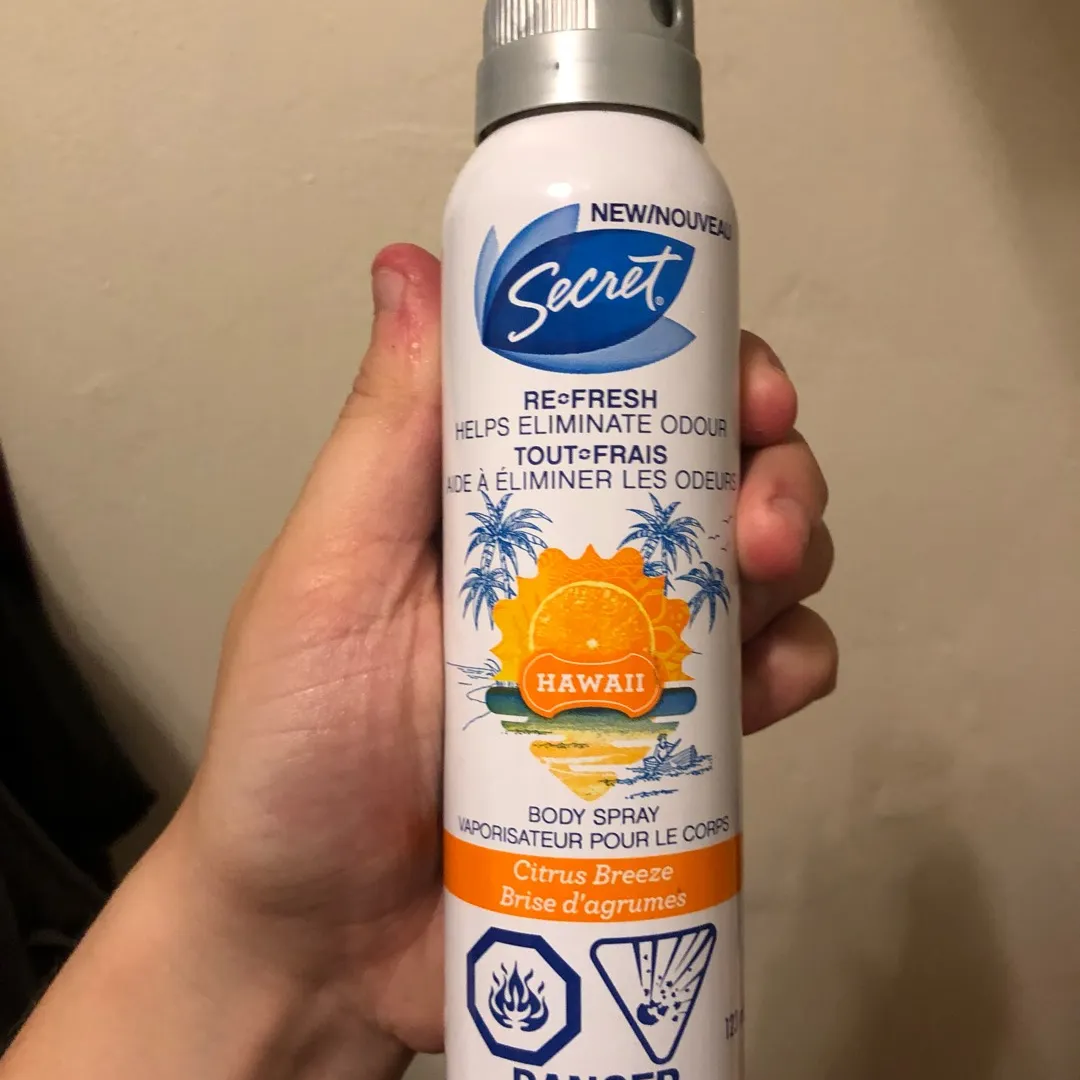 Secret Brand “Citrus Breeze” Aerosol Body Spray photo 1