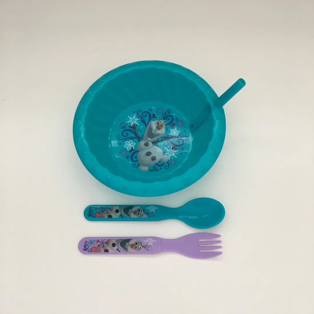 Toddler Bowl And Cutlery photo 1