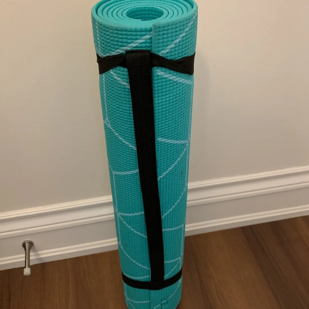 Yoga Mat With Strap photo 1