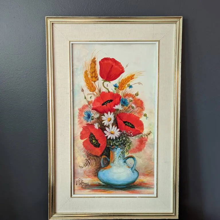 Flower Vase Painting photo 1