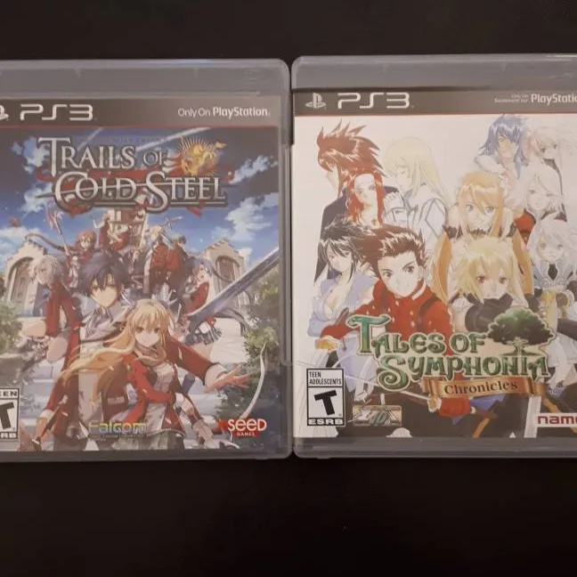 PS3 JRPGs: Trails Of Cold Steel & Tales Of Symphonia photo 1