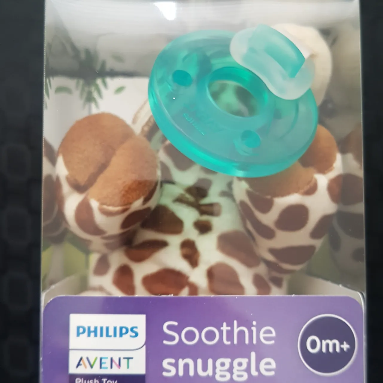 Soothie Snuggle Pacifier Holder with Detachable Pacifier  photo 1
