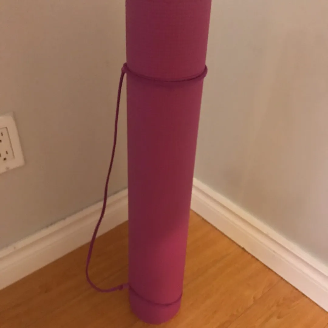 Pink Yoga Mat photo 1