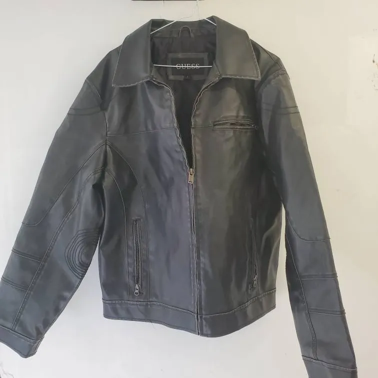 Guess Leather Jacket photo 1