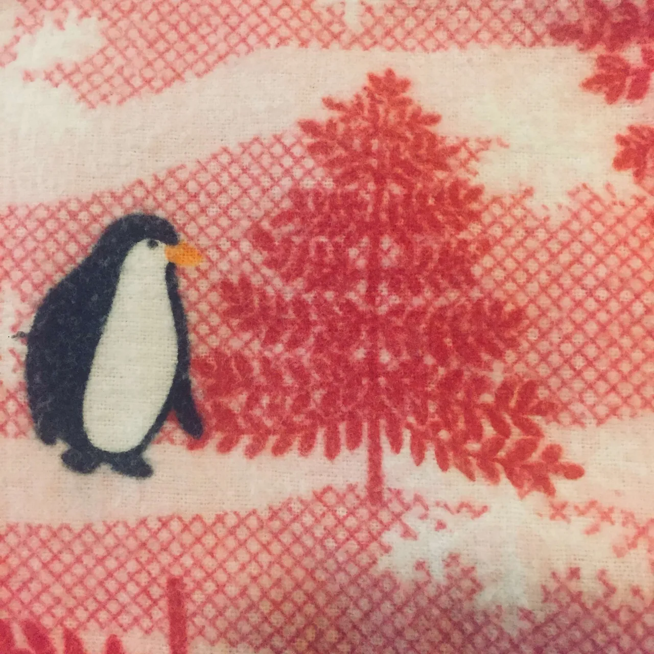 Small Pink Penguin Flannel PJ's! photo 5