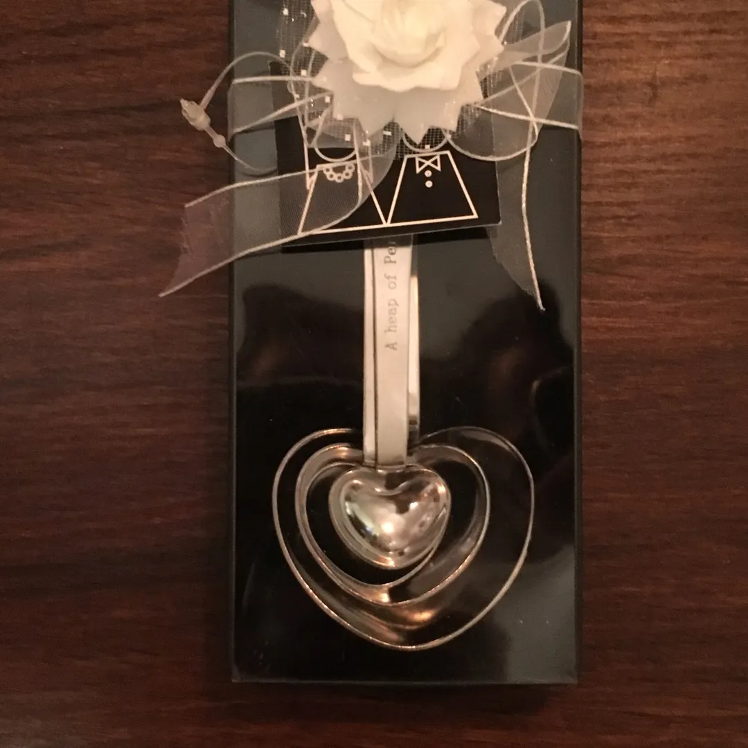 Heart-shaped Measuring Spoon Gift Set photo 1