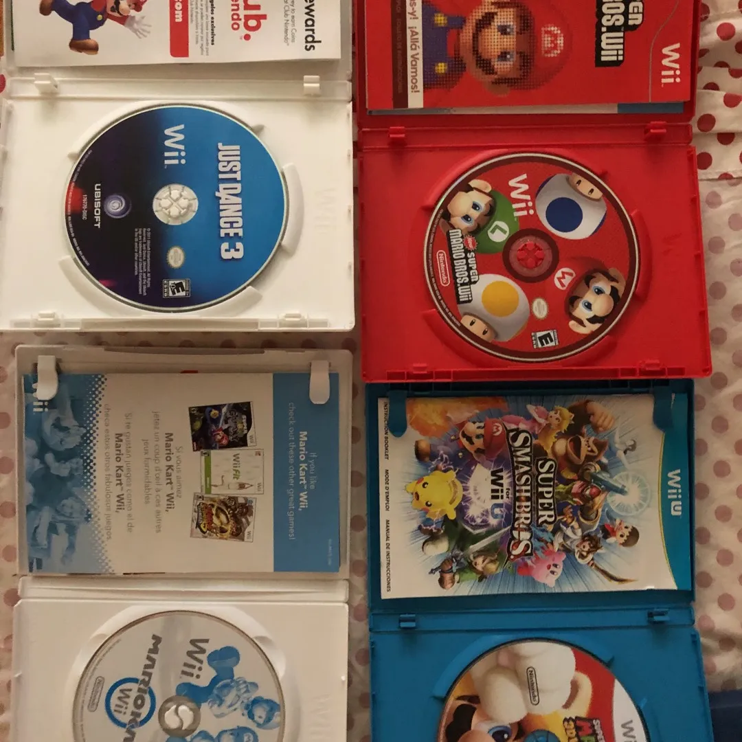 Super Mario Games! Wii And WiiU photo 3