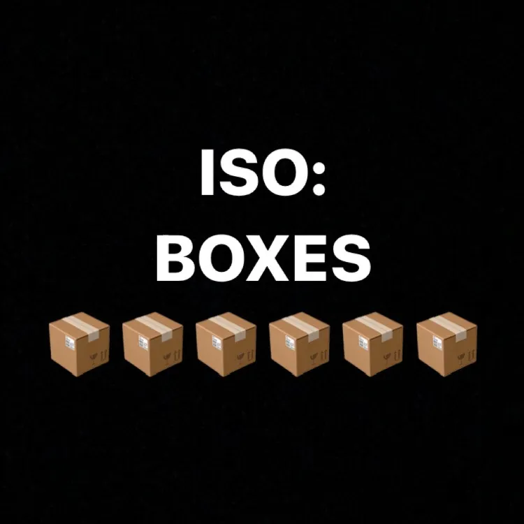 ISO MOVING BOXES photo 1