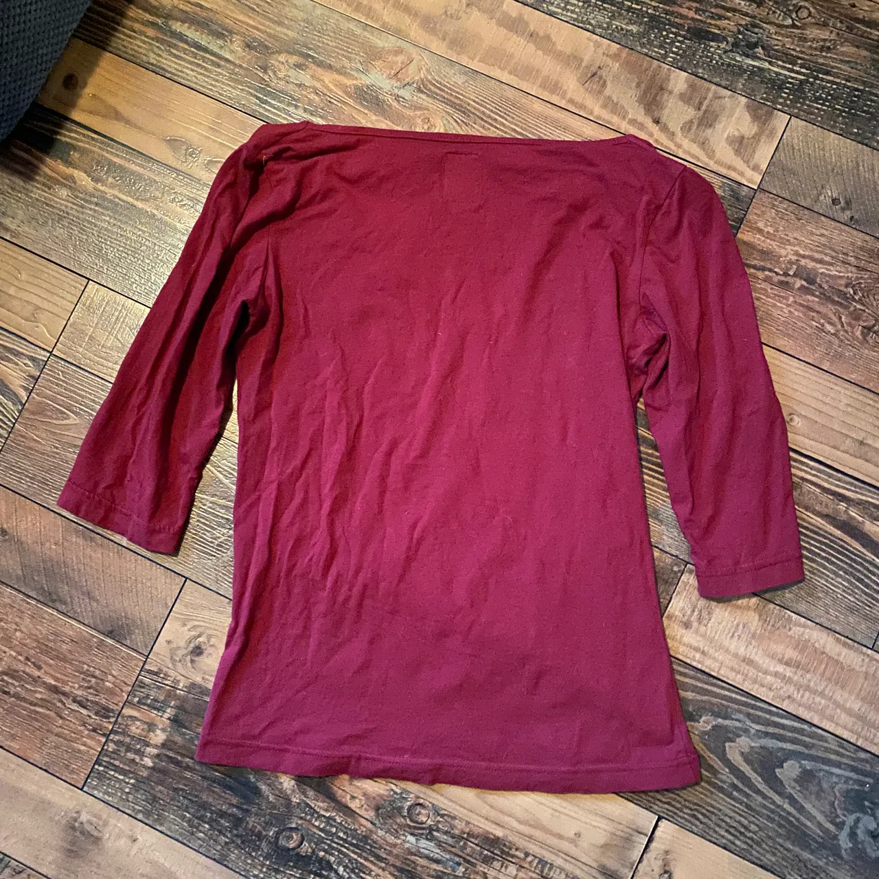 Size XS Cowl neck 3/4 sleeves Device shirt photo 4