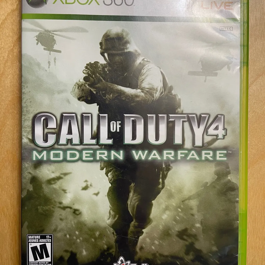Call Of Duty 4 Modern Warfare Xbox 360 photo 1