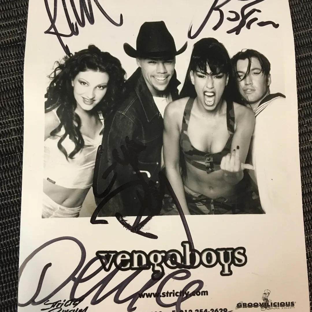 Vengaboys Autographed Photo photo 1
