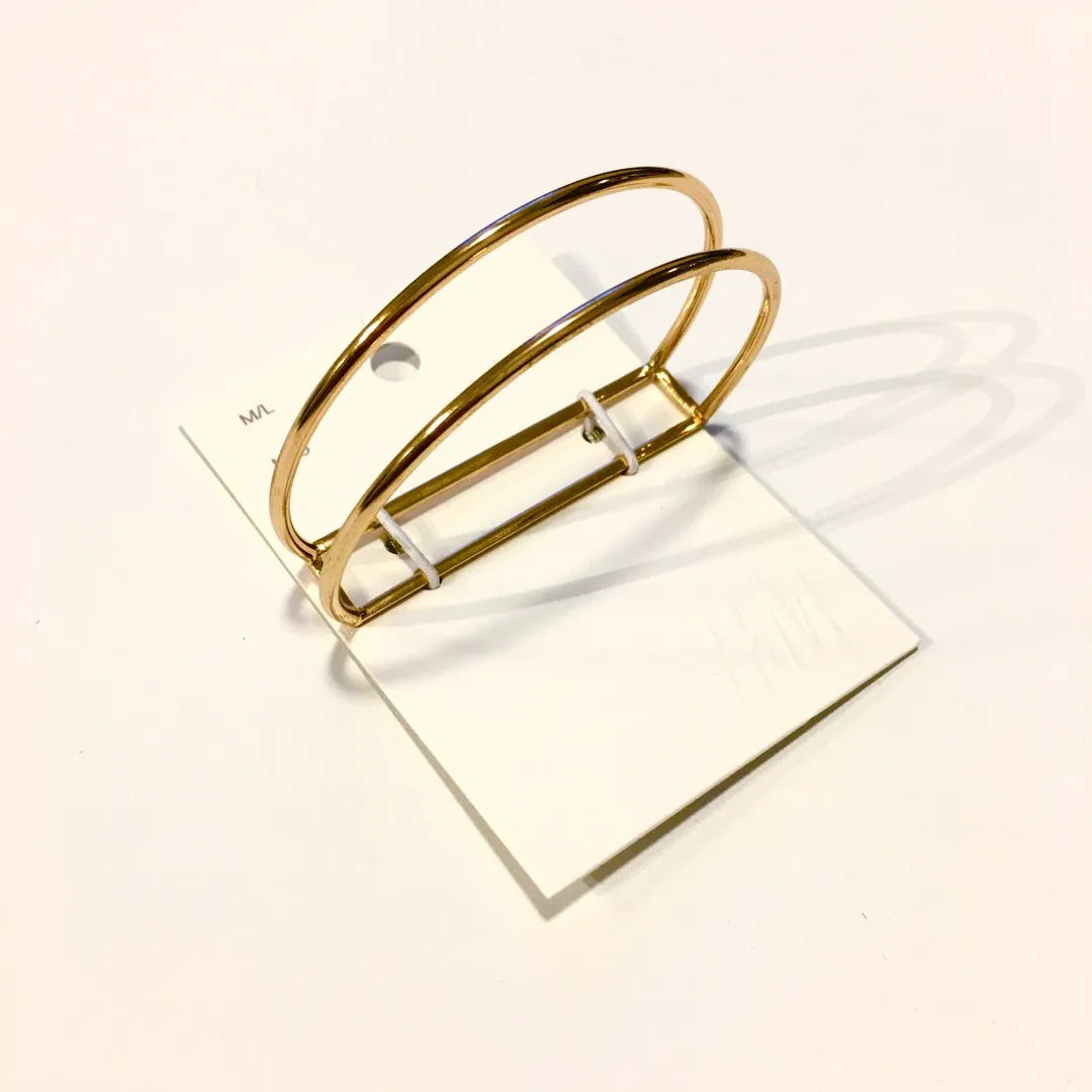 Gold Bangle Bracelet From H&M photo 1