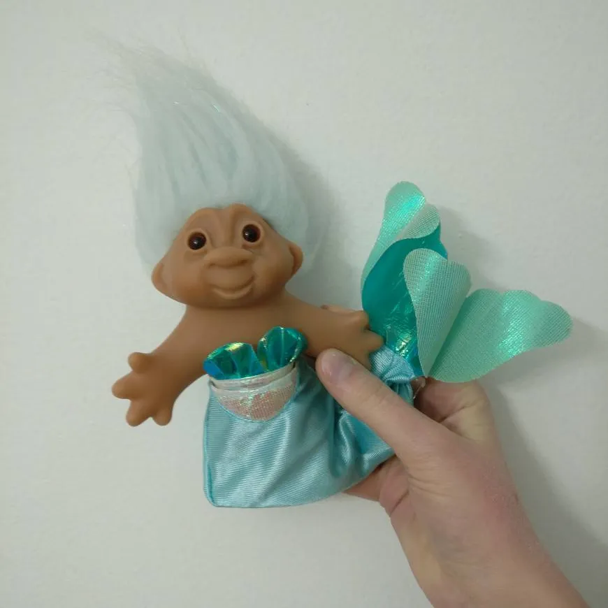 Mermaid Troll Doll photo 1