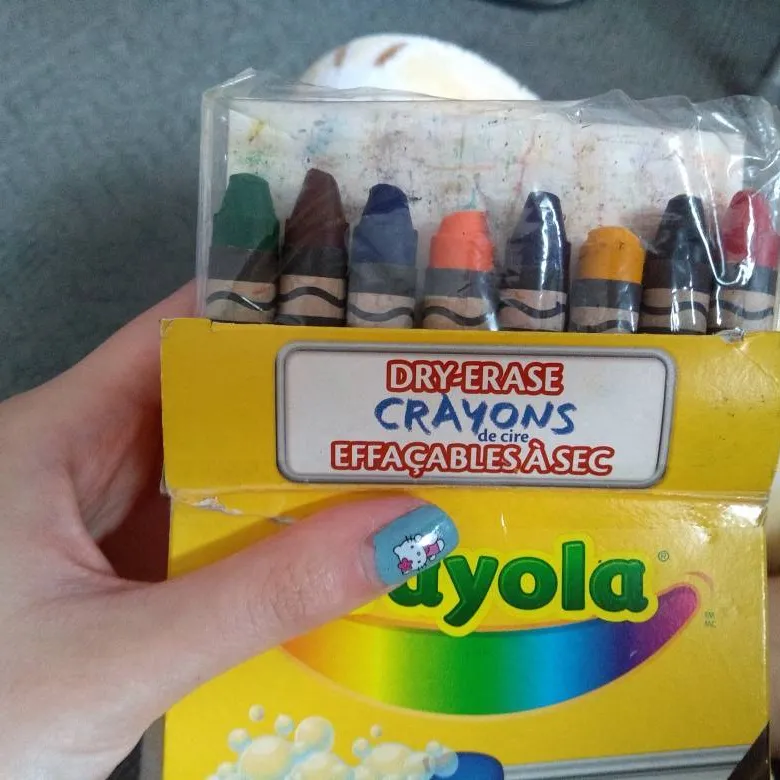 Dry erase crayons photo 4