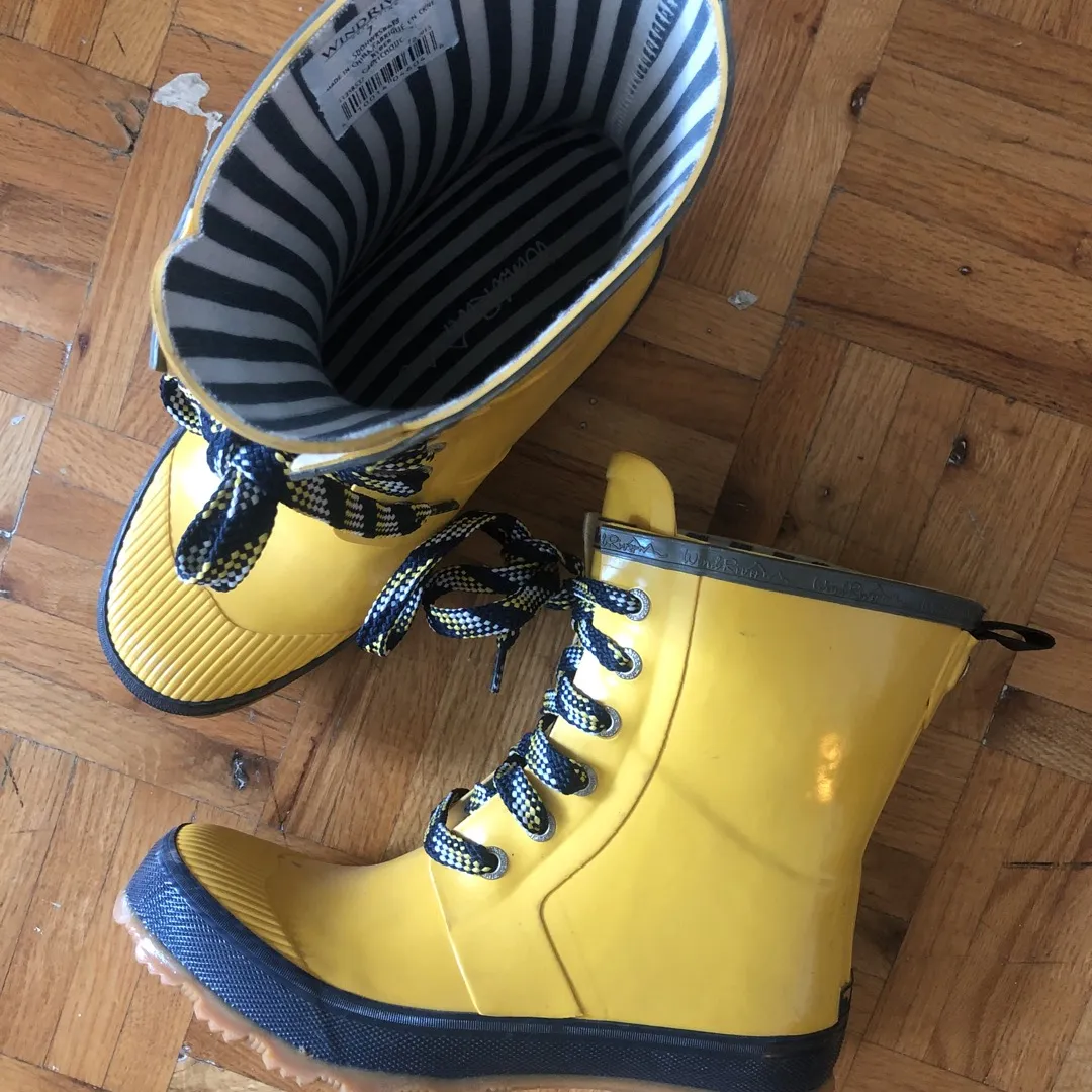 Yellow Rain Boots photo 1