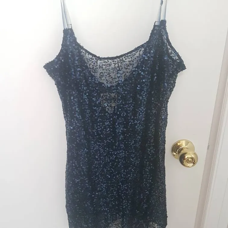 Free People Sheer Sparkle Cami photo 1