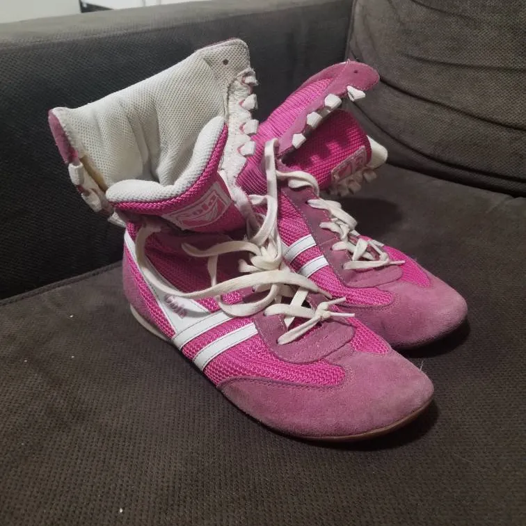 Pink (Wrestling?) Shoes photo 1