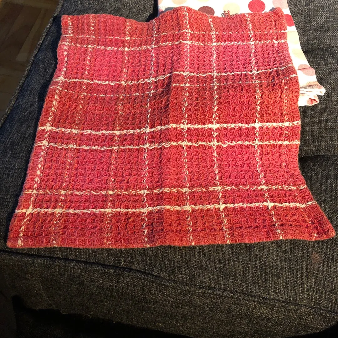 Dish Towels x3 Red photo 5