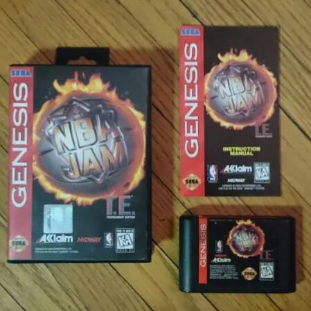 Sega Genesis NBA Jam T.E. photo 1