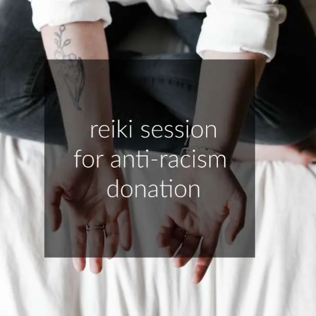 Reiki session for anti-racism donation photo 1