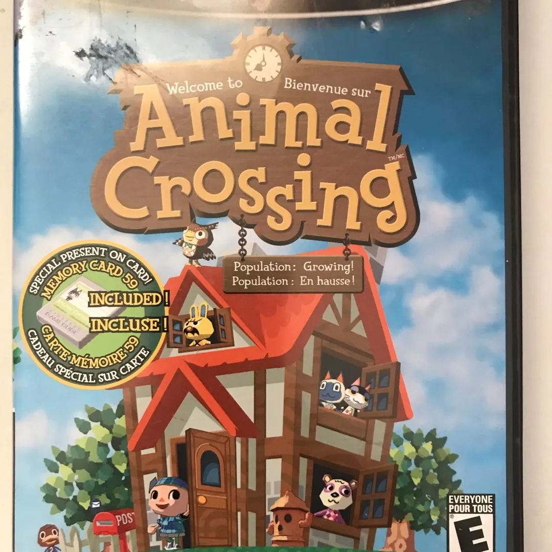Nintendo Game Cube Game - Animal Crossing photo 1