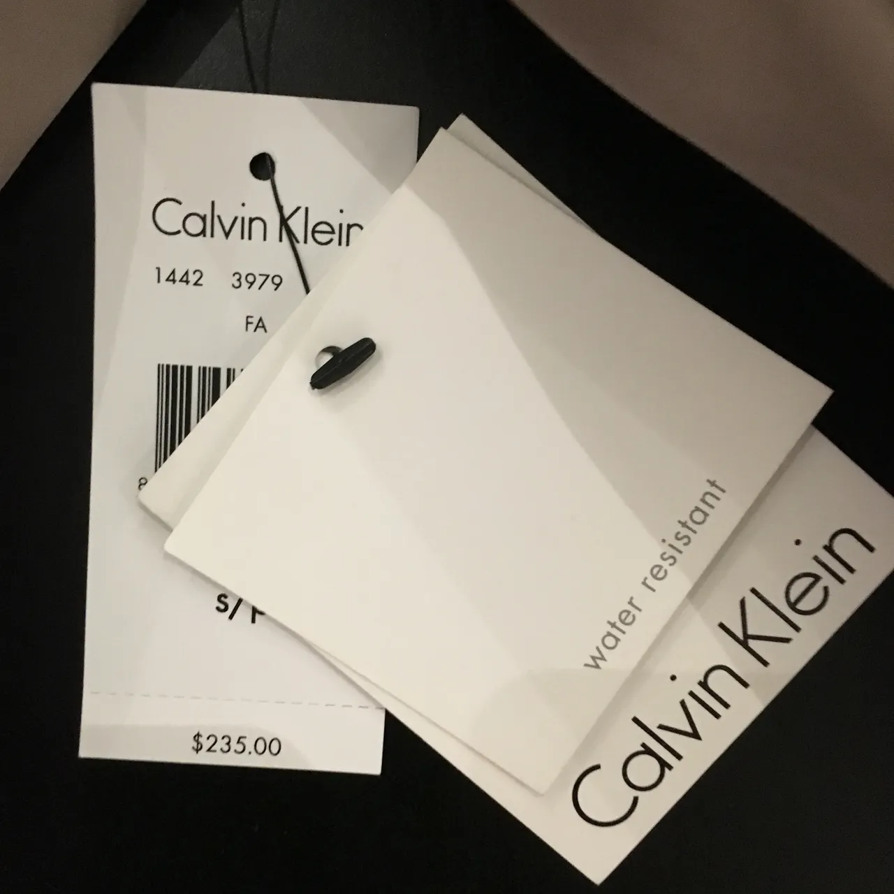 NEW Calvin Klein Trench Coat - Tags Still On photo 3
