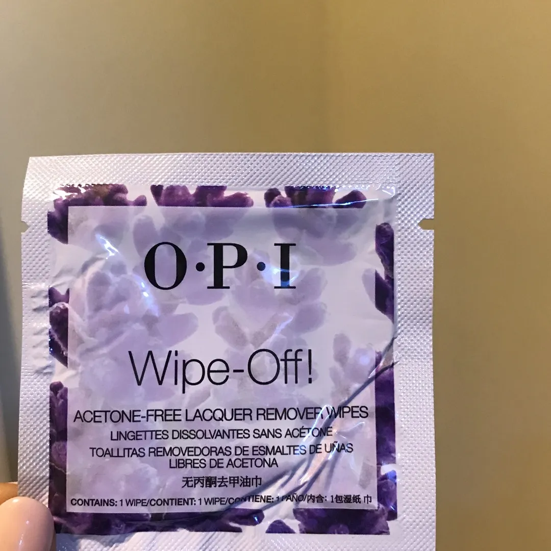 10 OPI Wipe-off Nail Polish Remover photo 1